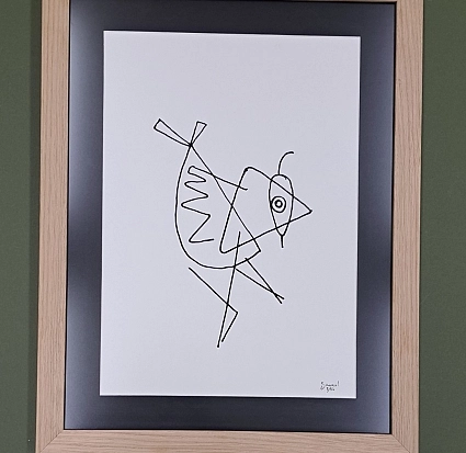 Trabajos de enmarcado.