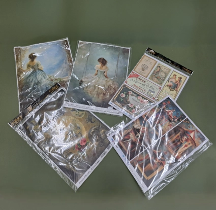 Papeles de arroz decorativos